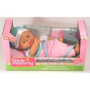 Little Mommy Newborn Baby Hispanic Doll ~ Bebe recien nacido