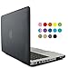 iBenzer 2 in 1 Black Soft-Touch Plastic Hard Case Cover and Keyboard Cover for Macbook Pro 13 inch 13