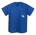 UK Logo University of Kentucky Wildcats Logo Scrub Top Shirt-Size LG- SEARCH BROAD BAY SCRUB FOR OTHER DESIGNS Logo Apparel Fun Best Unique CHRISTMAS GIFT Ideas Idea for HIM HER Man Men Dad Woman Women Ladies Nurses Boyfriend Girlfriend