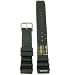 Watch Band Replacement Rubber Plastic Black To Fit Dive Sport Watch Citizen 20mm