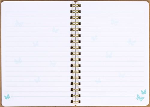 Imagen 3 de Cuaderno de Anillas de Flores espejo pequeño y flores