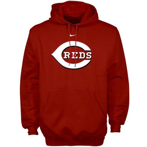 Nike Cincinnati Reds Red Pre-Game Hoody Sweatshirt