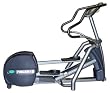 Precor EFX 546HR Elliptical Plug In Version 3 (Remanufactured)
