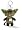 Nici 33386 - Schlüsselanhänger Monster 10 cm, braun