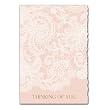 Pink and White Lace - Thinking of You Designer Note Cards (set of 10)