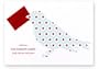 Checkerboard Social Holiday Greeting Cards - Message Of Cheer