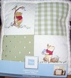 Disney Baby Patchwork Pooh Throw Pillow