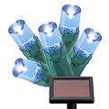 Philips 50-Bulb Solar Mini Lights - Blue