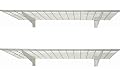 HyLoft 967 45-by-15-Inch Wall Shelf, 2-Pack