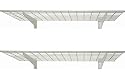 HyLoft 631 48-by-24 Inch Wall Shelf, 2-Pack