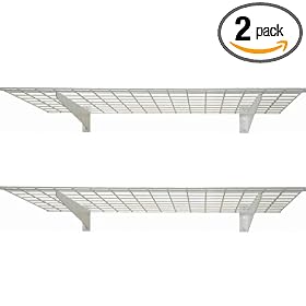 HyLoft 630 48-by-24 Inch Wall Shelf, 2-Pack