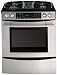Jensen JGS9900BDS Jenn-AirR Gas Downdraft Slide-In Range