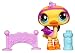 Hasbro - 667631481 - Littlest Petshop - Petshop Duo Et Son Sac - Vague 4 - Autruche avec Obstacle