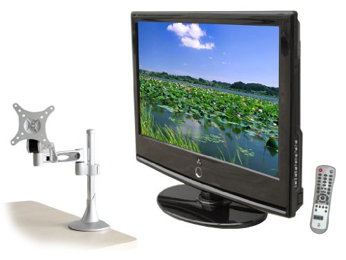 Pyle Mega LCD HDTV & Desk Mount Package for Home Office Schools Public -- PTC22LC 22
