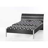 IMAGE OF San Francisco Bed in Black Woodgrain Size: Twin / Teen