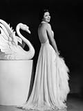 Kay Francis Modeling White Chiffon Evening Gown, 1937 Premium Poster Print, 24x32