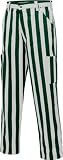 Dark Green/White Cargo Pants