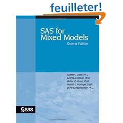 SAS for Mixed Models