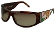 Ed Hardy Alive Aware Sunglasses Tiger EHS007 - Tortoise