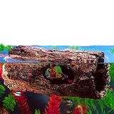 Zoo Med Floating Aquarium Log 9″, Large, Color:Brown