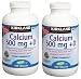 Kirkland Signature Calcium 500mg + D, 600 tablets (2 pack, 1200 tablets total)