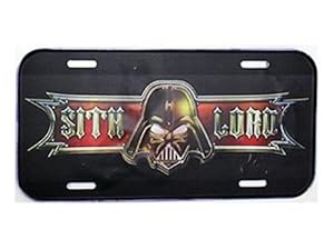 Amazon.com: Star Wars License Plate: Toys & Games