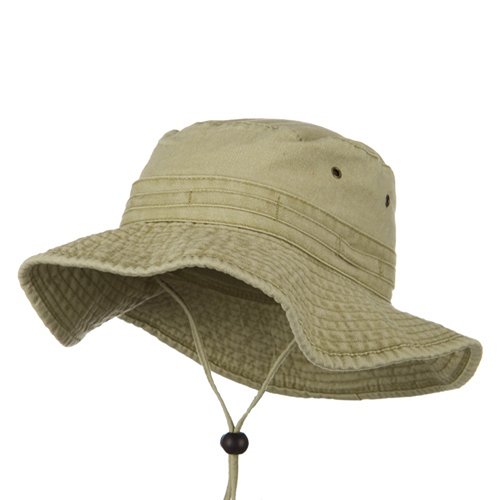 Youth Fishing Hat (2) - Khaki W19S12C