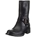 Timberland 'Charles Street Mid' Harness Boots Womens (Wide) - Black