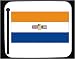 Mouse Pad with Africa, flag, African, South