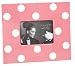 Baby : Elegant Baby Dot Ceramic Frame- Hot Pink