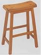 29"H Gaucho Oak Finish Stool By Acme Furniture