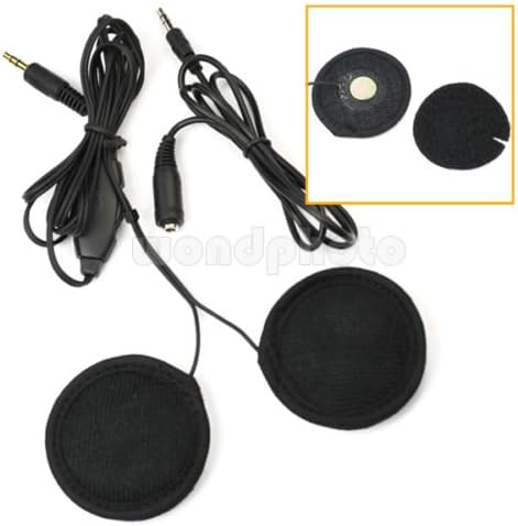 Motorbike Helmet Speakers Volume Control for Motorcycle MP3 IPOD +Extended Line