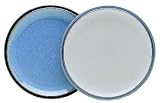 Denby Blue Jetty White Dessert/Salad Plate 22.5 cm