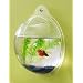Wall Mount Fish Bowl Aquarium Tank Beta Goldfish