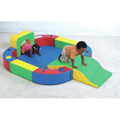 Playring with Tunnel and Slide