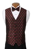 Arkansas Vest Black Vest with Razorback Logo