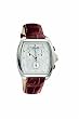 D&G Dolce&Gabbana WATCH MARTIN CHR SS SILVER DIAL BROWN STRAP DW0428