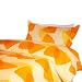 Orange/Yellow Sugar Candy Duvet Set - Twin