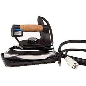 Reliable Professional Steam Iron with Iron Rest and Steam Chamber Design