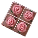 Rose Aromatherapy Floating Candles In Gift Box (Thailand)