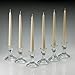 Elegant Ivory Taper Candles 10 Inch Tall Burn 7 Hours Set of 12 Made in USA