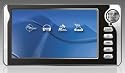 7.0 Inch GPS Navigator with Full Multimedia Player, map coverage of USA, Canada, Europe