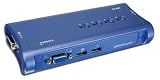 TRENDnet 4-Port USB KVM Switch Kit (Includes 4x KVM Cables)