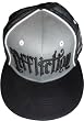 Men's Affliction Hat Baseball Cap Gothic with Cross Black/Grey