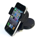 吸盤車載ホルダー　ブラック iPod / iPhone / GPS / PDA / PSPや各携帯電話電話対応　windshield car holder （1422）