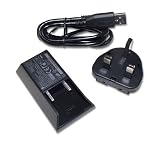 Genuine HTC Mains Charger & Modern-Tech Data/ Charge Cable for HTC Legend, Desire, HD2, Wildfire & HD Mini