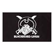 Pirate - Blackbeard Lives - Flag 3ft x 5ft Printed Polyester