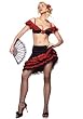 2PC Latin Salsa Senorita Dancer Sexy Holiday Party Costume