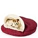 Luxury Cozy Cave Pet Bed Size: Small, Fabric: Peat Luxury Cozy Cave Pet Bed Size: Small, Fabric: Peat