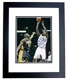 Lebron James Autographed/Hand Signed Cleveland Cavaliers 8x10 Action Photo BLACK CUSTOM FRAMED